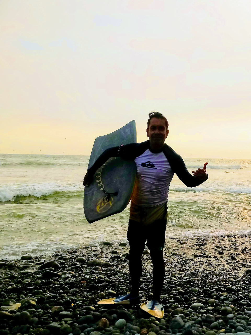 Panchito Cortez Instructor Profesional de Bodyboard en Lima